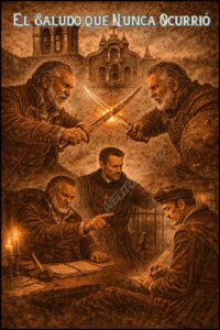 Mayo de 1681. Antes de gobernar el Nuevo Reino de León, un veterano de guerra se detuvo en Saltillo.