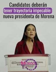 la expresión cero tolerancia, no corrupción y elección de los mejores perfiles para abanderar las candidaturas de Morena, no serán eslogan de campaña